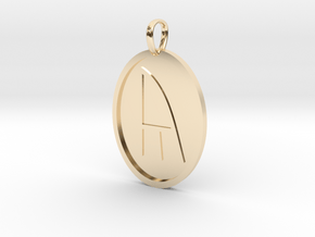 Yr Rune (Anglo Saxon) in 14K Yellow Gold