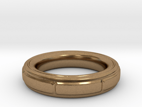 ring in Natural Brass