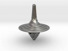 spinning top in Natural Silver