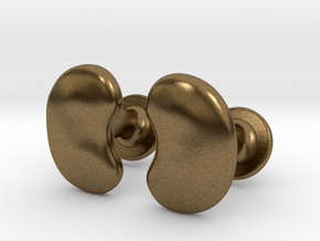 Milnerfield Salk Cufflinks - Pair in Natural Bronze