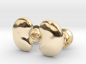 Milnerfield Salk Cufflinks - Pair in 14k Gold Plated Brass