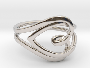 Heart Ring in Platinum: 6.5 / 52.75