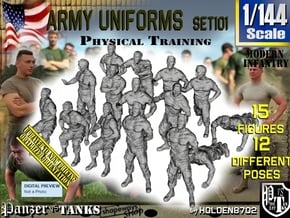 1/144 Modern Uniforms Ph Tr Set101 in Tan Fine Detail Plastic