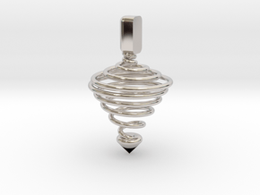 Functional Spinning top  in Platinum