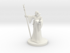 Elf Wizard 3 in White Natural Versatile Plastic