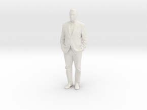 Printle F Homme Jean-Marc Barr - 1/18 - wob in White Natural Versatile Plastic