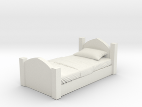 Printle Thing Bed 02 - 1/24 in White Natural Versatile Plastic