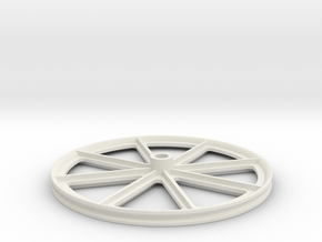 1S Contra-rotating system - Main friction ring 50m in White Natural Versatile Plastic