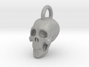 Skull Pendant in Aluminum