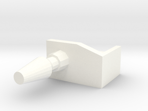 traylbraker_arm_cannon in White Processed Versatile Plastic