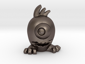 Eggpo, New Guy (PS002) in Polished Bronzed Silver Steel