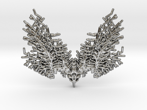 Parametric Necklace v.2 in Fine Detail Polished Silver