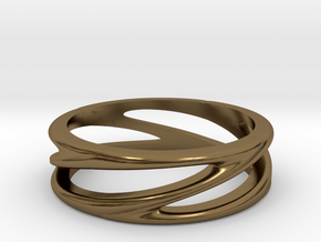 Matel Ring in Polished Bronze