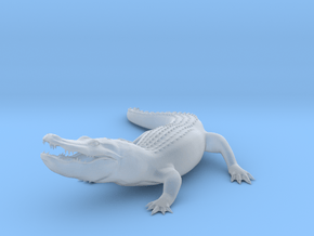 Printle Thing Alligator - 1/87 in Smooth Fine Detail Plastic