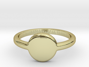 Ring with your initials (US) 6 in 18k Gold