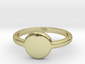 Ring with your initials (US) 8 in 18k Gold
