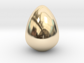 The Golden Egg in 14K Yellow Gold: Small