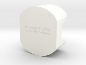 Lense Cover cap for Garmin Virb 360 in White Processed Versatile Plastic