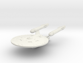 Hook Class  new Axanar ship 6" in White Natural Versatile Plastic