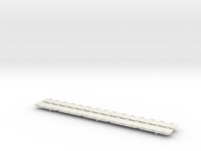 1/1250 Modular Causeway in White Natural Versatile Plastic