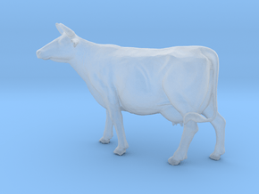 Printle Animal Cow  01 - 1/76 in Tan Fine Detail Plastic
