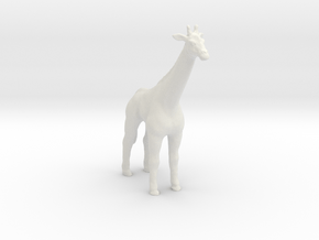 Printle Animal Giraffe - 1/87 in White Natural Versatile Plastic