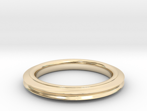 Trinity in 14K Yellow Gold: Small
