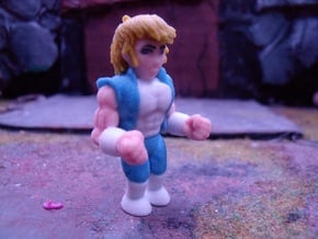 Double Dragon  Billy-Lee. Full color minifigure.  in Full Color Sandstone