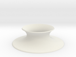 The Universe Sphere Base "Round" in White Premium Versatile Plastic