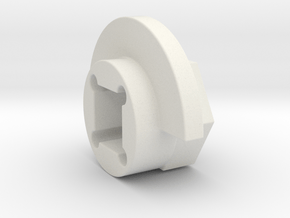 DX4 wheel adapter BS=11mm in White Natural Versatile Plastic