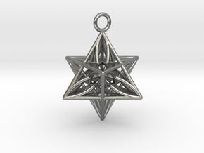 Pendant_Star of Life in Natural Silver