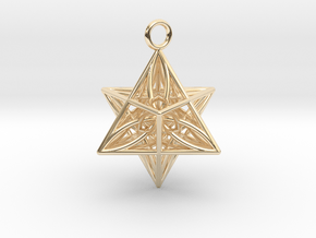 Pendant_Star of Life in 14K Yellow Gold