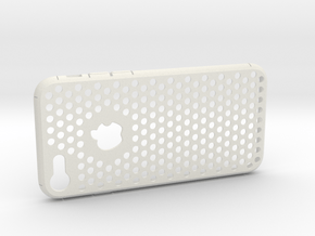 iPhone 7 Slim Case - Dotty in White Premium Versatile Plastic