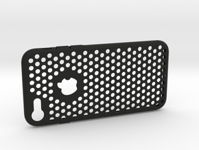 iPhone 7 Slim Case - Dotty in Black Premium Versatile Plastic