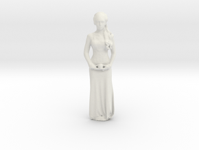 Printle F Femme Monica Bellucci - 1/18 - wob in White Natural Versatile Plastic