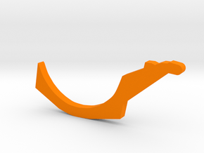 Mittelteil für Doppelschleuder in Orange Processed Versatile Plastic