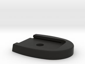 Base Plate - No Tabs for Sig P320 in Black Natural Versatile Plastic