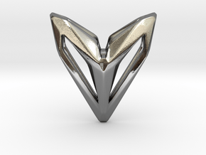 Phantom, Pendant. Space Chic in Polished Silver