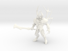 Dota2 figurine : Doom in White Processed Versatile Plastic