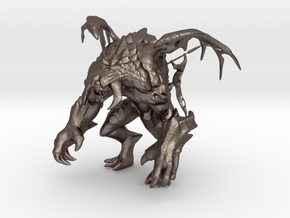 Roshan in Polished Bronzed Silver Steel