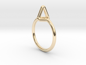 Summit Ring S.02, US size 7.5, d=17,5mm  in 14K Yellow Gold: 7.5 / 55.5