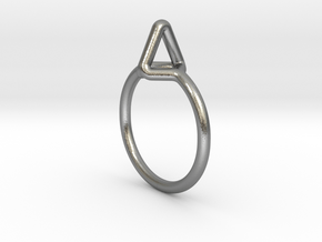 Summit Ring S.02, US size 7.5, d=17,5mm  in Natural Silver: 7.5 / 55.5