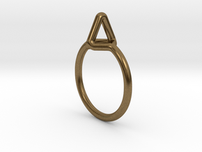 Summit Ring S.02, US size 7.5, d=17,5mm  in Natural Bronze: 7.5 / 55.5