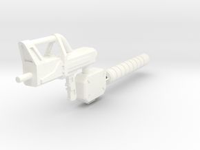 PROTOTYPE SpacegunonRunner in White Processed Versatile Plastic