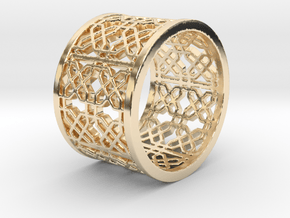 Moucharabieh 5 Ring Size 8.75 in 14K Yellow Gold