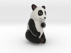 Panda 10cm tall in Full Color Sandstone