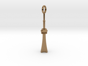 Toronto CN Tower - Pendant in Natural Brass