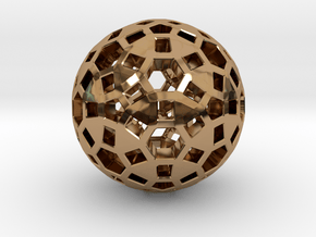 Spherical in Polished Brass