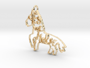 Yes of Horse! in 14k Gold Plated Brass