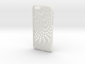 iPhone 6 / 6S Case_Wave in White Premium Versatile Plastic